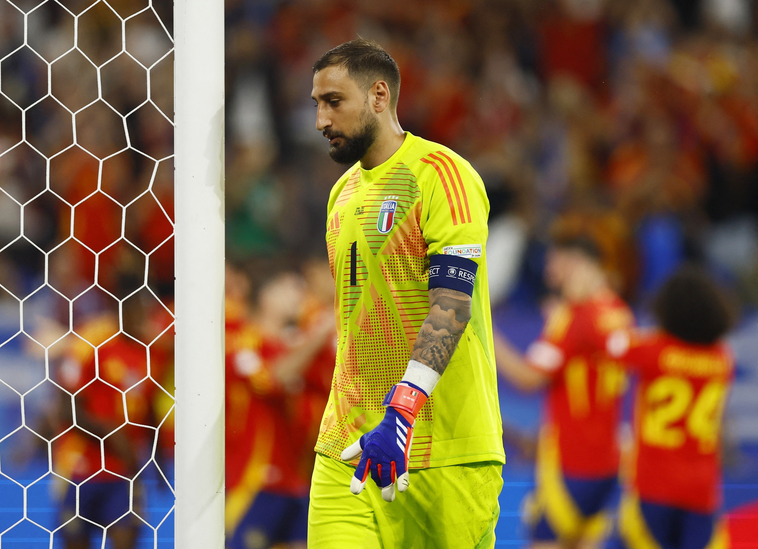 Hạ gục đương kim v&ocirc; địch, T&acirc;y Ban Nha v&agrave;o v&ograve;ng 1/8 Euro 2024- Ảnh 3.