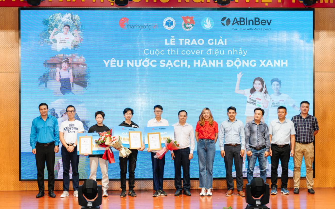 AB InBev trao giải cuộc thi cover điệu nhảy “Yêu nước sạch, hành động xanh”