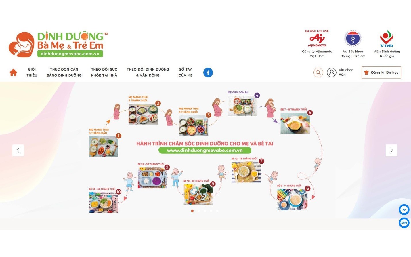 Ajinomoto Việt Nam triển khai phần mềm Dinh dưỡng mẹ và bé đến Hà Nam