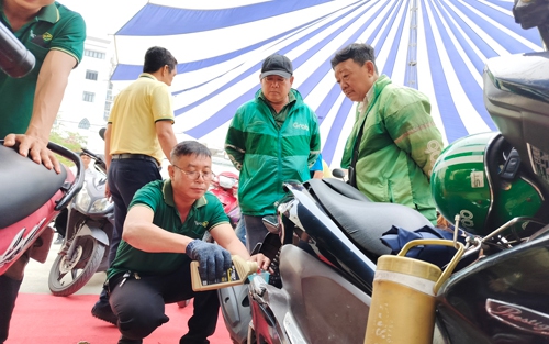 Thêm một điểm dừng chân cho tài xế xe ôm, xe công nghệ