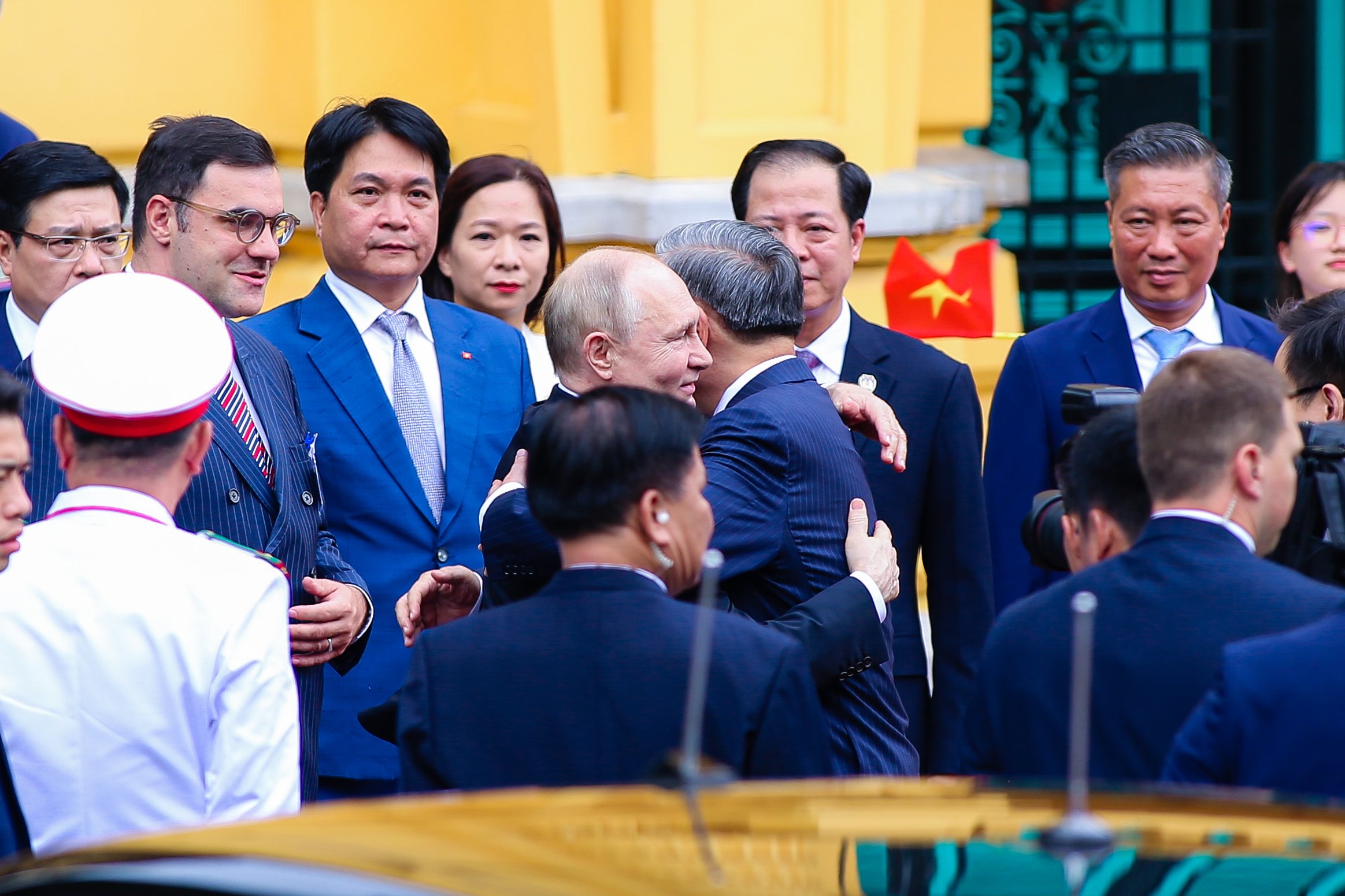 Chủ tịch nước T&ocirc; L&acirc;m chủ tr&igrave; lễ đ&oacute;n ch&iacute;nh thức Tổng thống Nga Vladimir Putin- Ảnh 6.