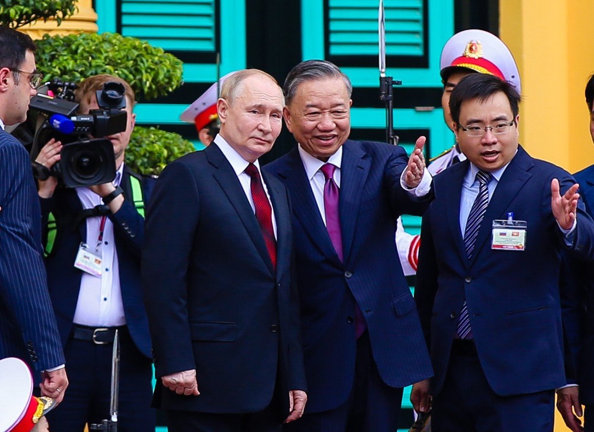 Chủ tịch nước T&ocirc; L&acirc;m chủ tr&igrave; lễ đ&oacute;n ch&iacute;nh thức Tổng thống Nga Vladimir Putin- Ảnh 19.