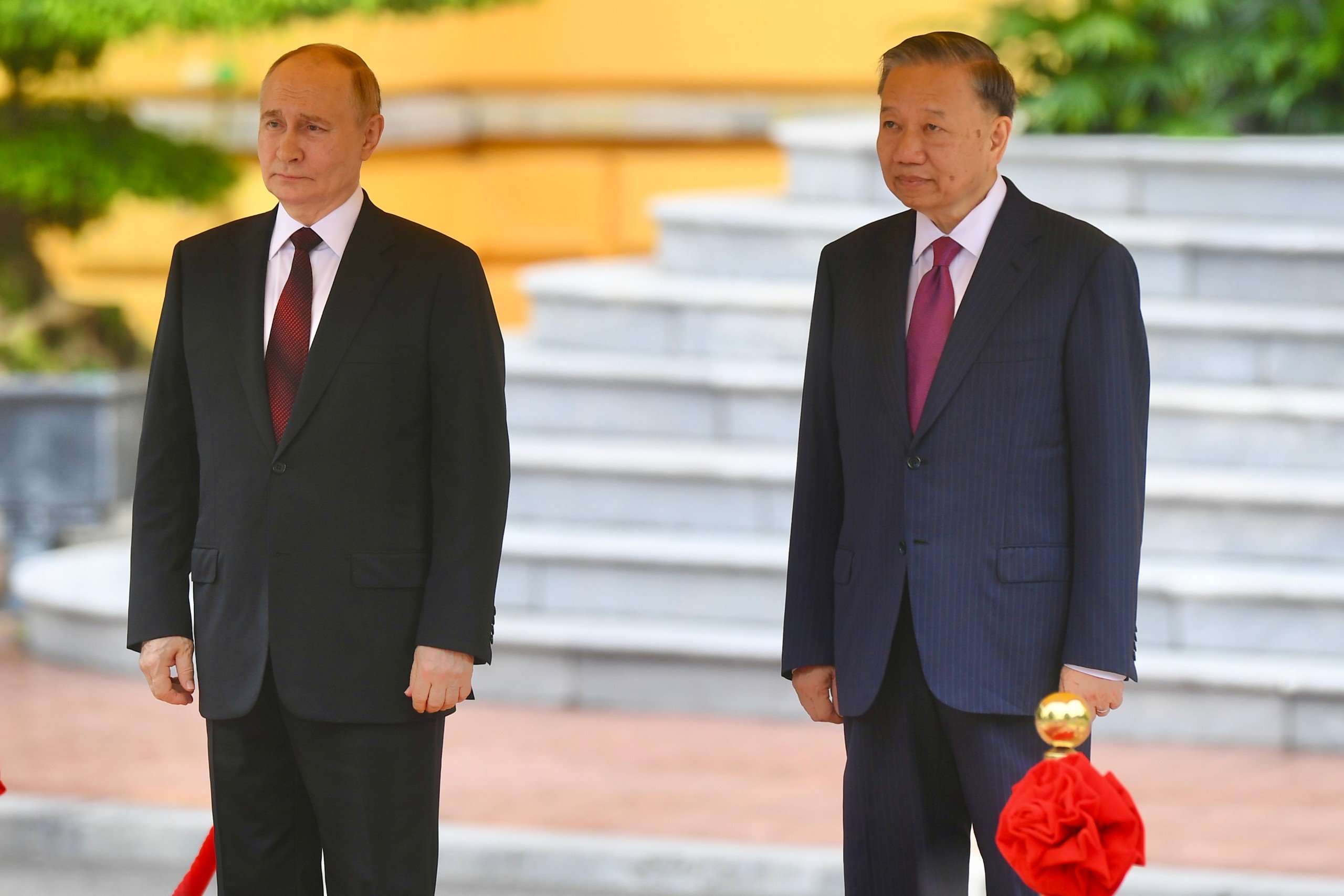 Chủ tịch nước T&ocirc; L&acirc;m chủ tr&igrave; lễ đ&oacute;n ch&iacute;nh thức Tổng thống Nga Vladimir Putin- Ảnh 10.
