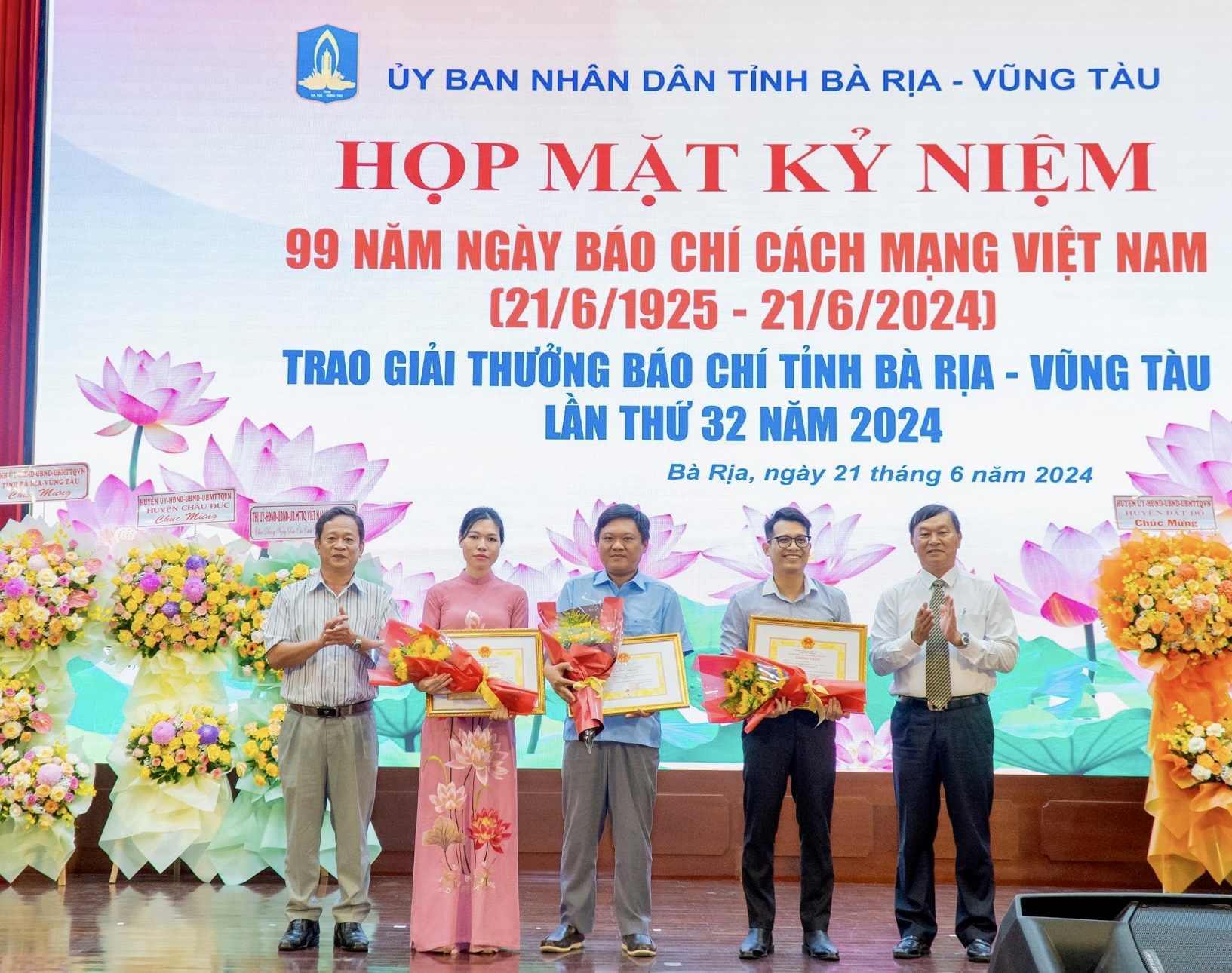 B&aacute;o Người Lao Động đoạt giải A b&aacute;o ch&iacute; tỉnh B&agrave; Rịa - Vũng T&agrave;u- Ảnh 1.