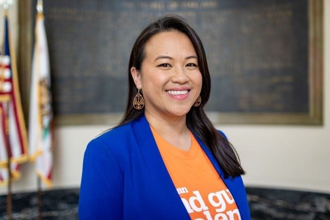Bà Sheng Thao tại tòa thị chính Oakland, bang California – Mỹ tháng 7-2022. Ảnh: Oaklandside