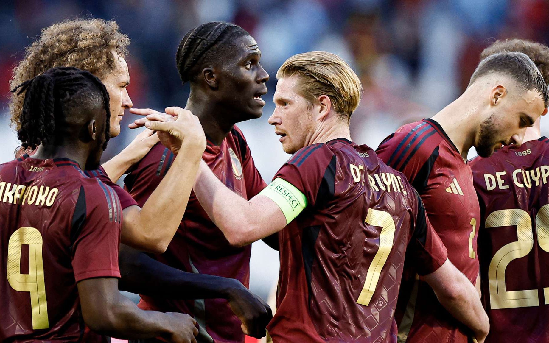 Euro 2024: Bỉ và Ukraine góp sức tạo nên "bảng tử thần" mới
