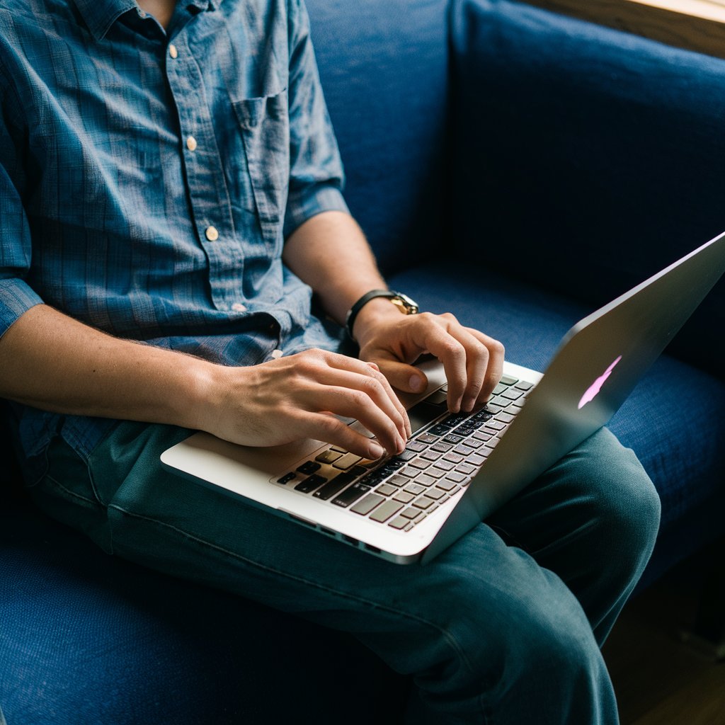 Quen để laptop lên đùi khi làm việc, chàng trai suy giảm tinh trùng- Ảnh 1.