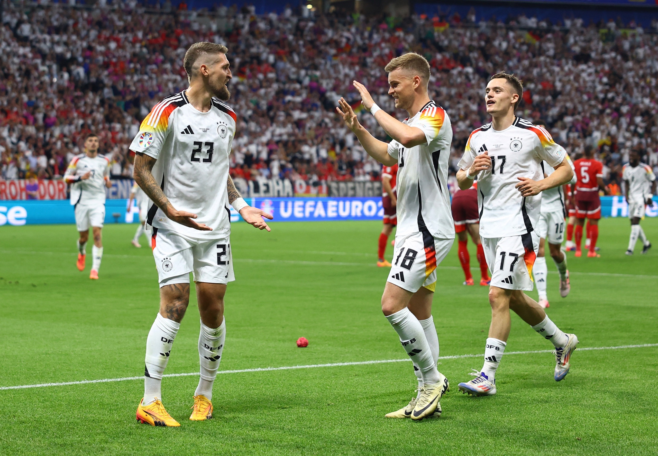 Euro 2024: Si&ecirc;u dự bị lập c&ocirc;ng, Đức chật vật cầm h&ograve;a Thụy Sĩ- Ảnh 3.