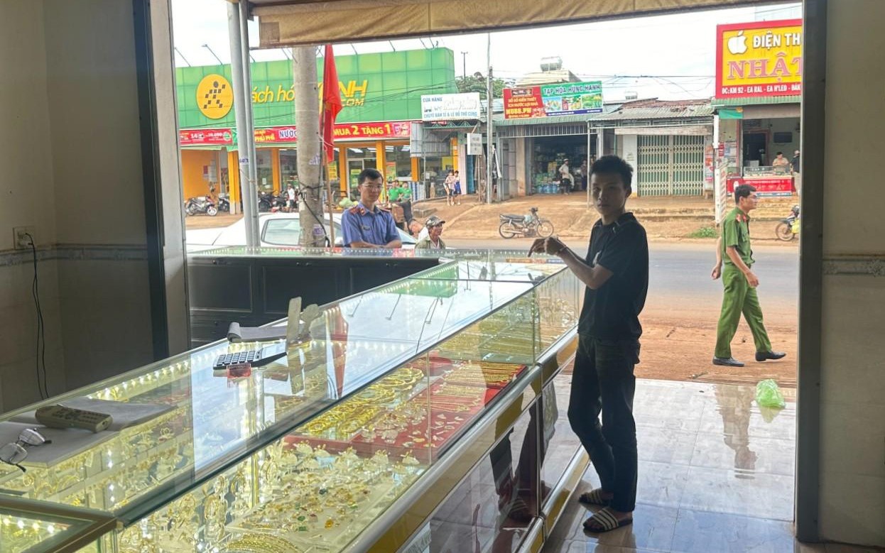 Bắt giữ thiếu niên 17 tuổi cướp giật tại tiệm vàng