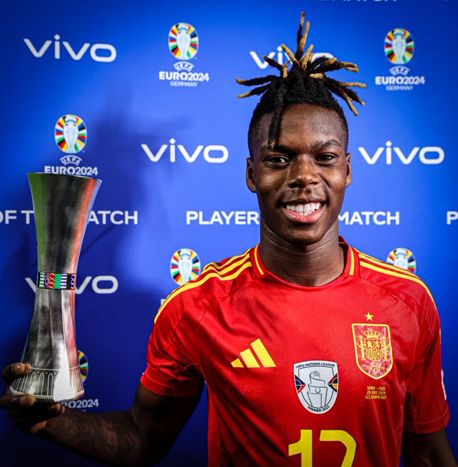 Euro 2024: Nico Williams v&agrave; Francisco Conceicao "v&agrave;o tầm ngắm" của Barcelona, Man United v&agrave; Arsenal- Ảnh 1.