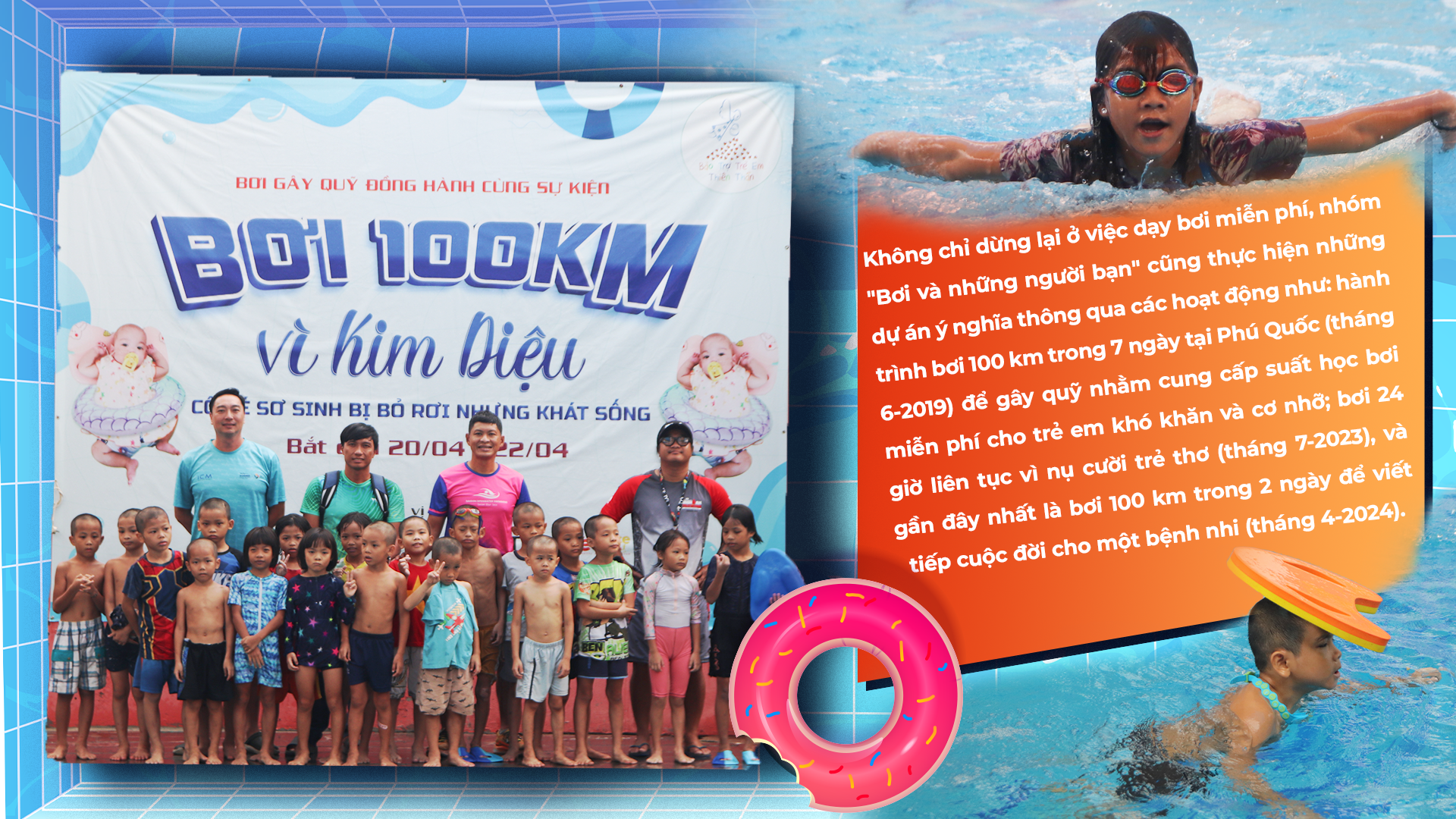 Kình ngư dạy bơi miễn phí cho trẻ em- Ảnh 11.