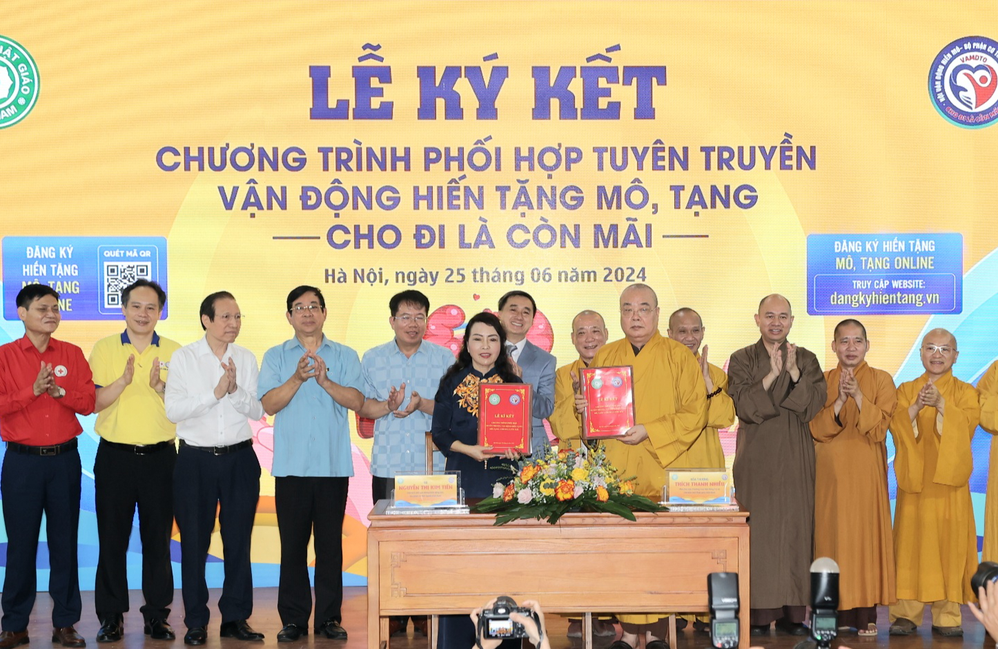Giáo hội Phật giáo Việt Nam kêu gọi đăng ký hiến mô, tạng- Ảnh 1.