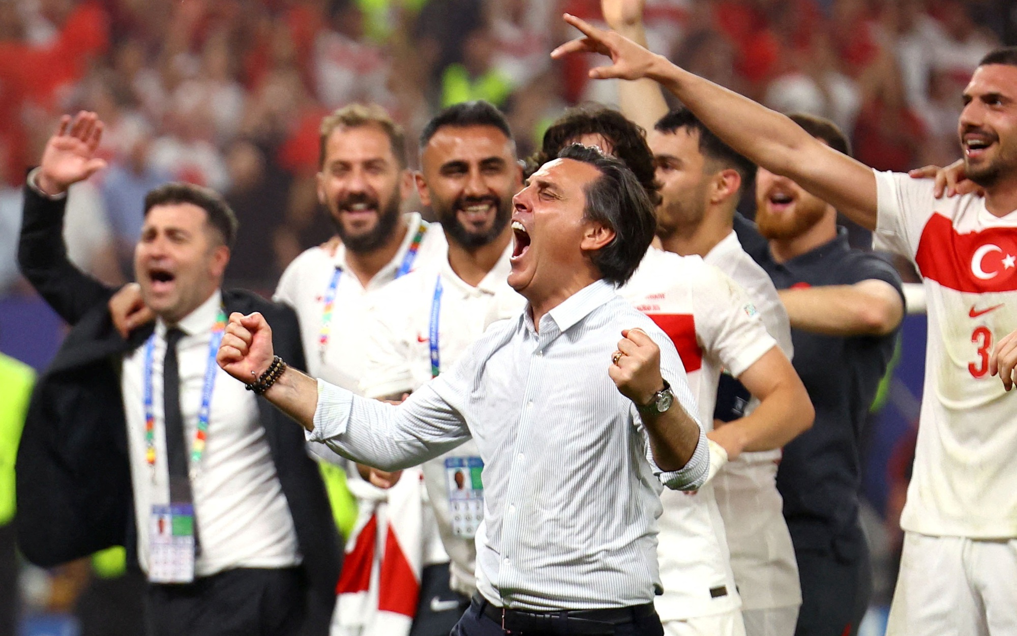 Euro 2024: Thắng ở phút bù giờ, Thổ Nhĩ Kỳ vào vòng 1/8