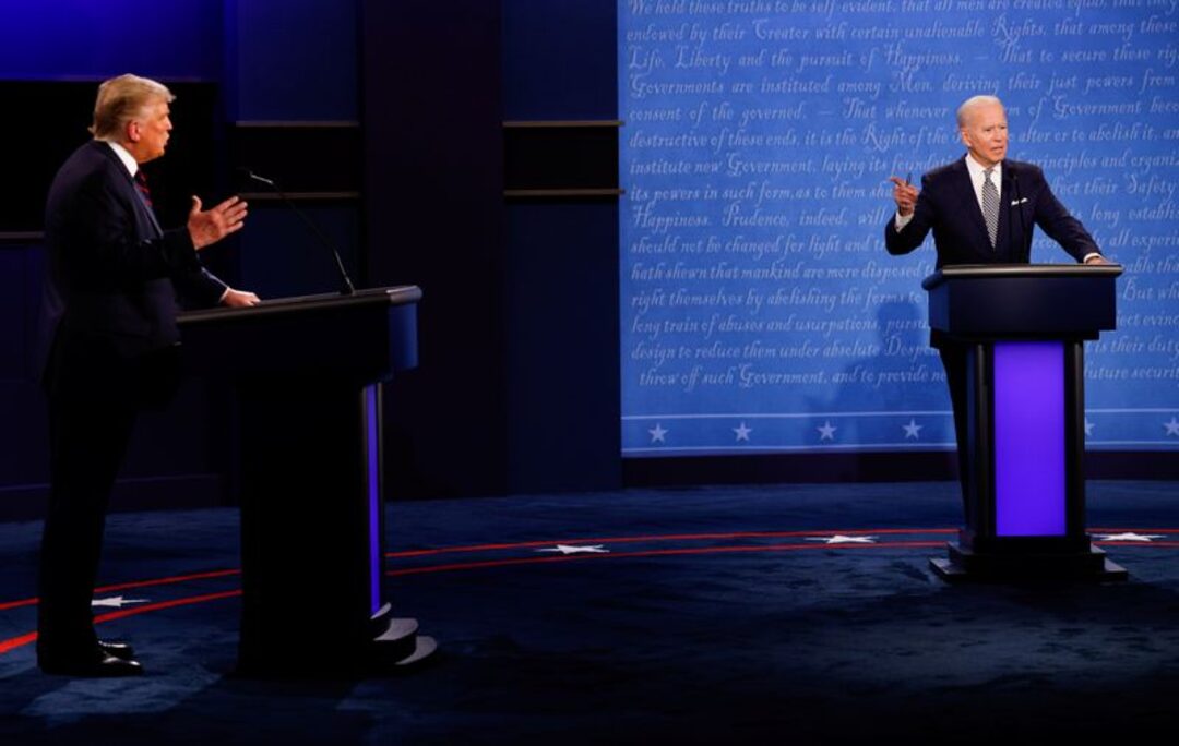 Màn "so găng" lịch sử của Tổng thống Biden và ông Donald Trump- Ảnh 5.