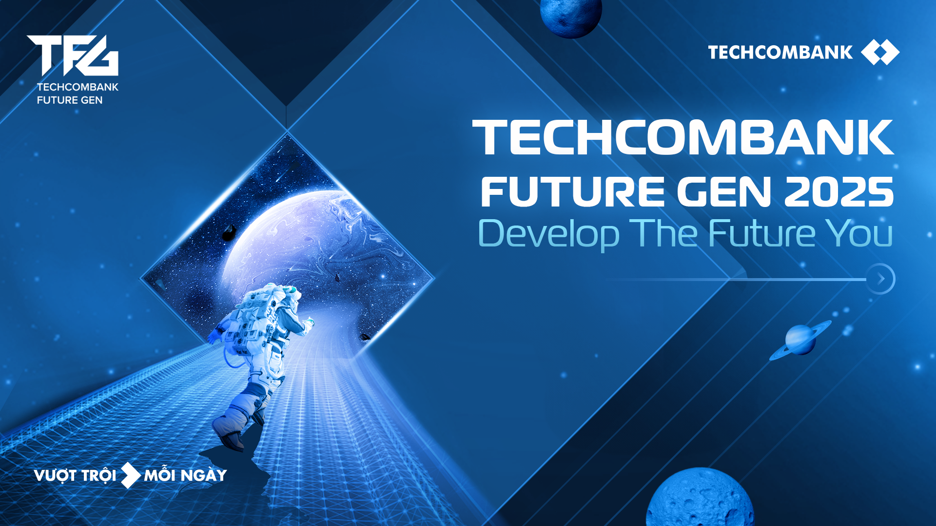 Techcombank Future Gen 2025: Chương tr&igrave;nh Quản trị vi&ecirc;n Tập sự m&ugrave;a 4 - Đổi mới từ nguồn nh&acirc;n lực trẻ t&agrave;i năng- Ảnh 1.