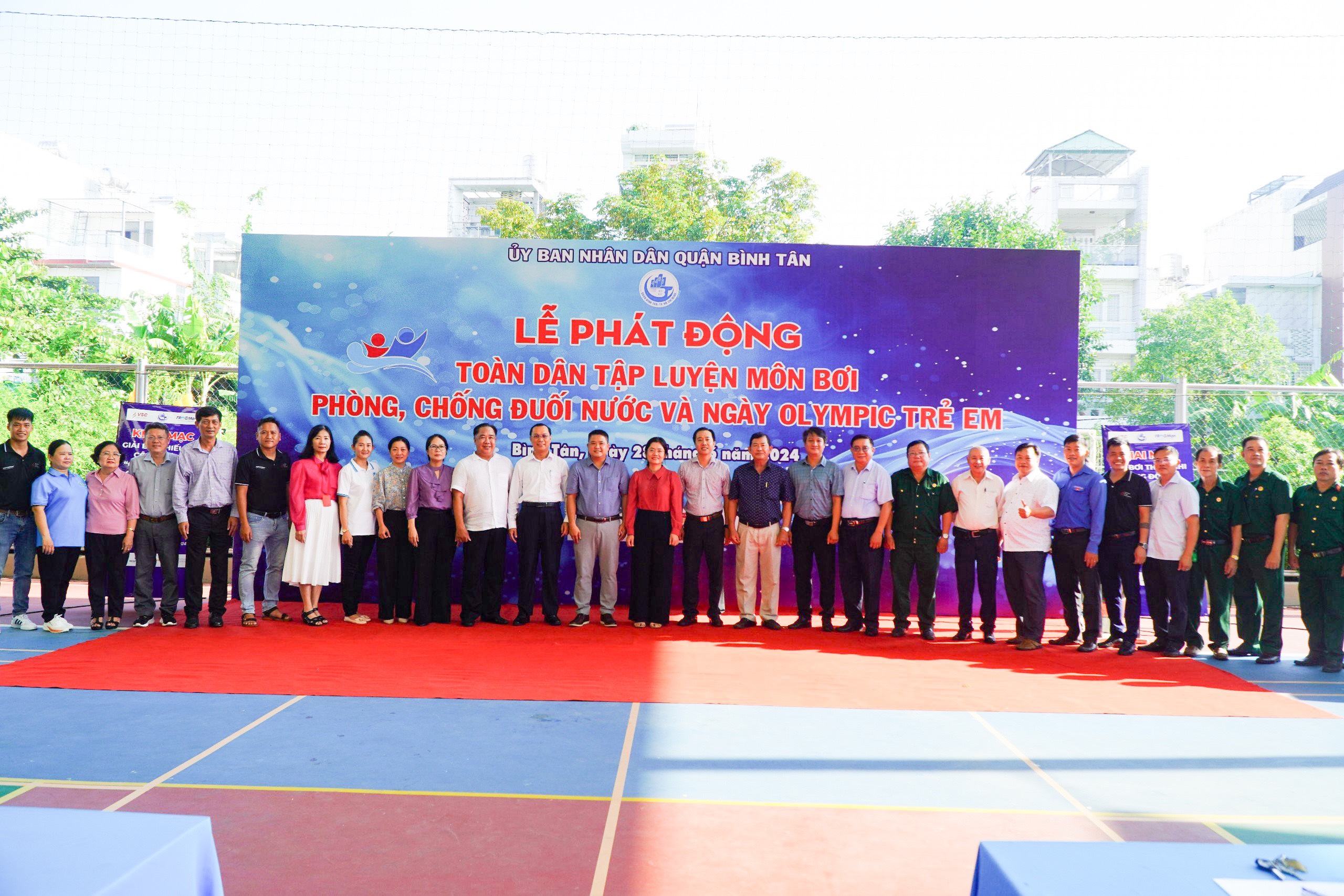 Quận B&igrave;nh T&acirc;n phổ cập bơi v&agrave; ph&ograve;ng chống đuối nước với Giải bơi thi&ecirc;u nhi "Ch&uacute; ếch xanh"- Ảnh 4.