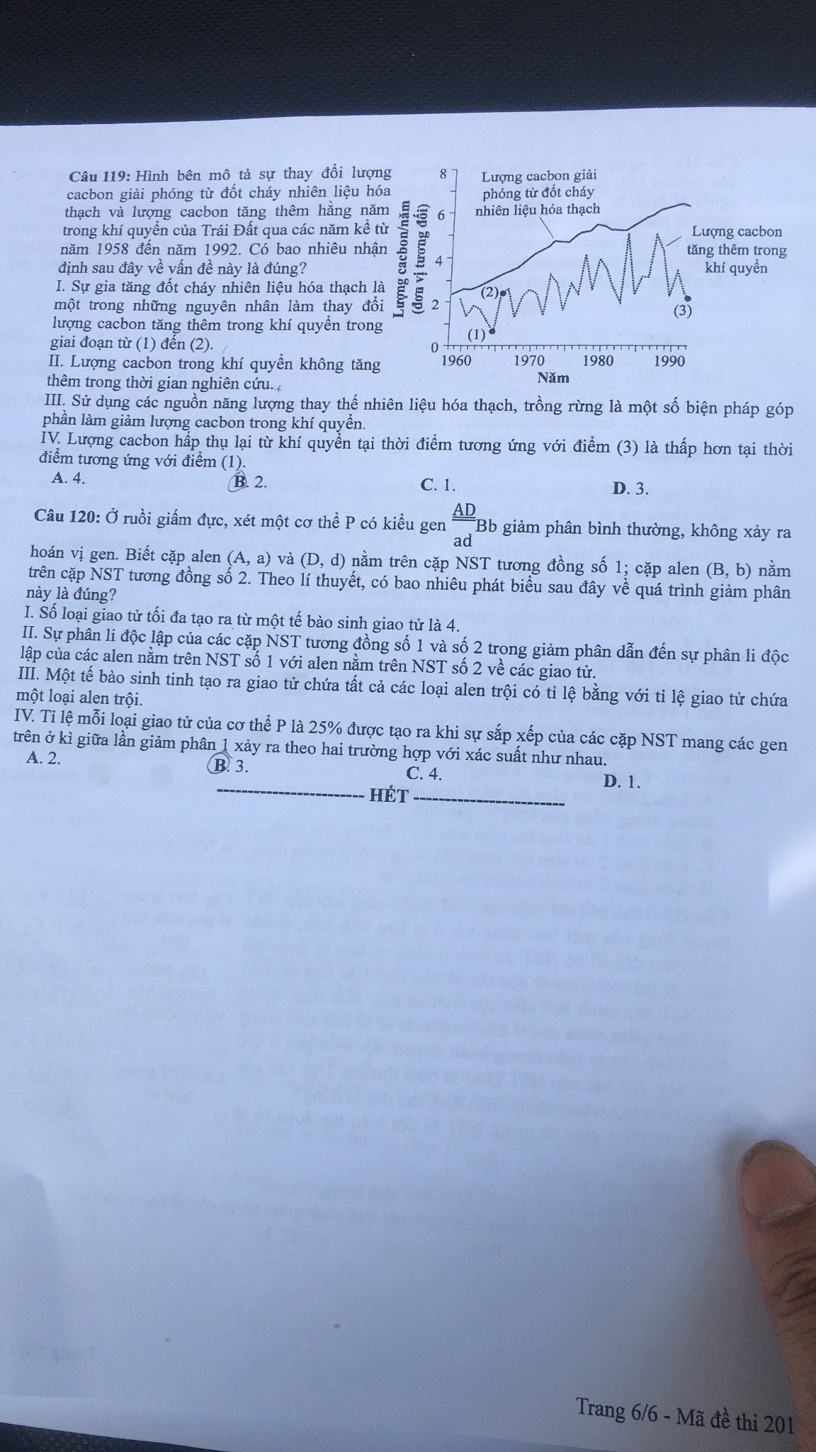 Thi tốt nghiệp THPT: Chi tiết đề thi tổ hợp, xem gợi &yacute; giải đề- Ảnh 12.