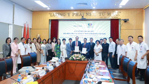 Bệnh viện K v&agrave; AstraZeneca Việt Nam hợp t&aacute;c th&uacute;c đẩy nghi&ecirc;n cứu ph&aacute;t triển v&agrave; y tế c&ocirc;ng bằng tại Việt Nam- Ảnh 1.