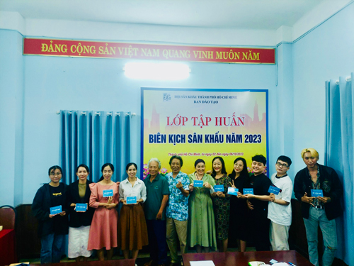 Lớp tập huấn biên kịch sân khấu năm 2023 đã bổ sung cho sân khấu TP HCM nhiều ngòi bút sáng tác trẻ