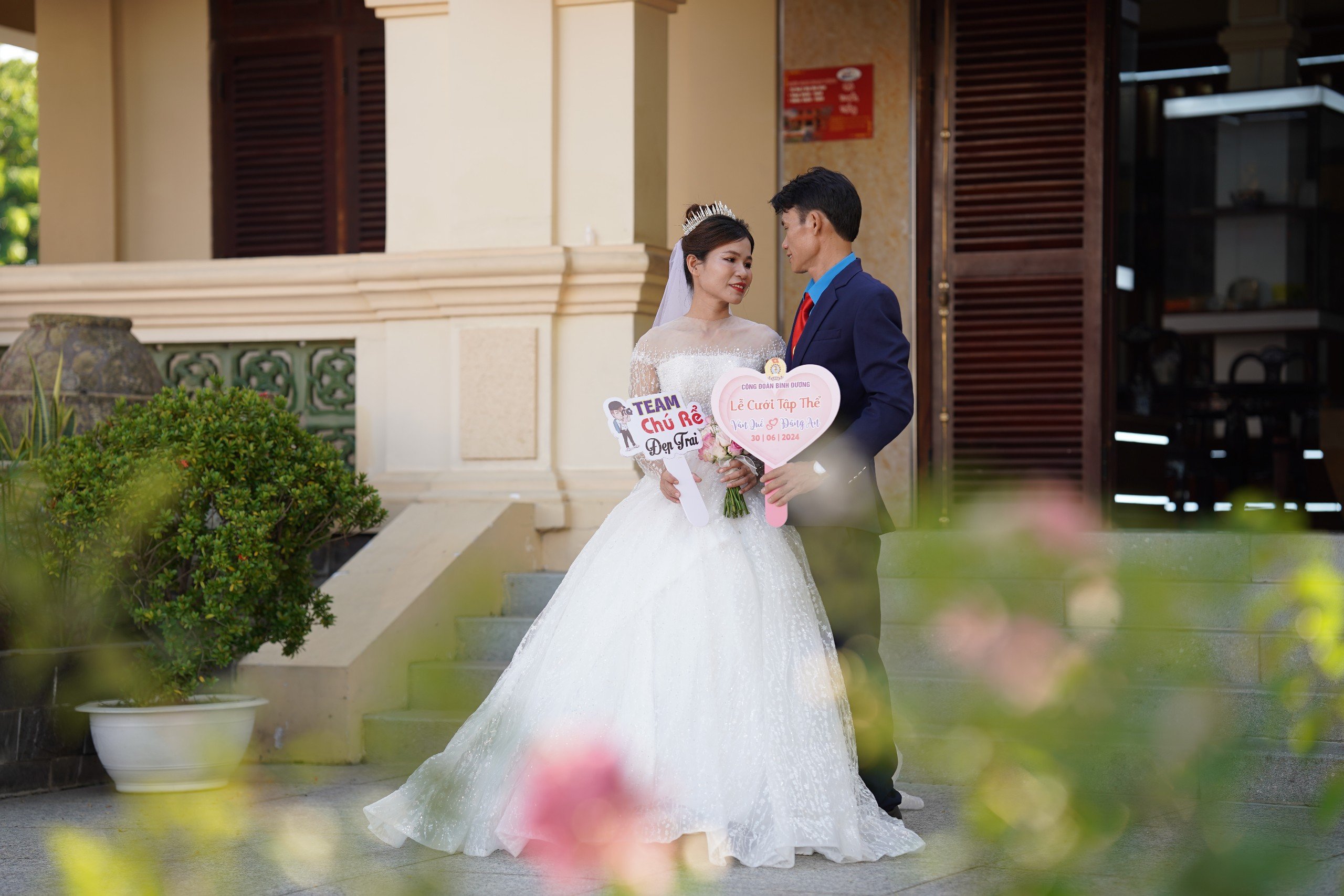 Sự kiện "trong mơ" của c&aacute;c cặp đ&ocirc;i chưa c&oacute; điều kiện tổ chức lễ cưới ở B&igrave;nh Dương - Ảnh 2.