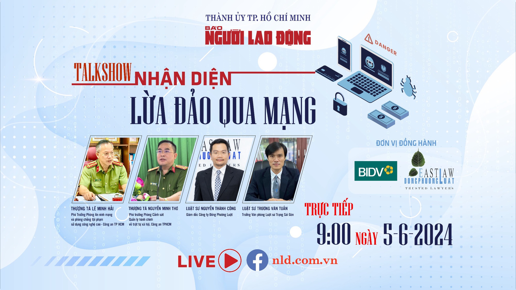 S&aacute;ng 5-6, B&aacute;o Người Lao Động tổ chức talkshow "Nhận diện lừa đảo qua mạng"- Ảnh 1.