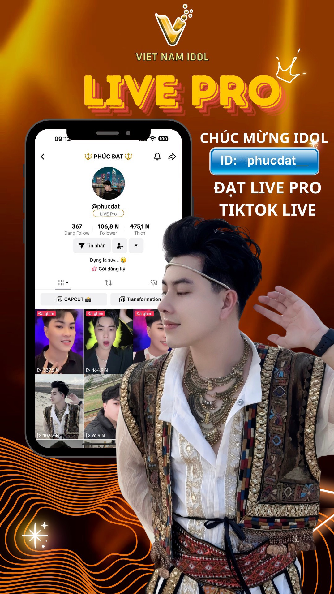 TikTok Võ Văn Đạt và hành trình hợp tác với Việt Nam Idol- Ảnh 4.