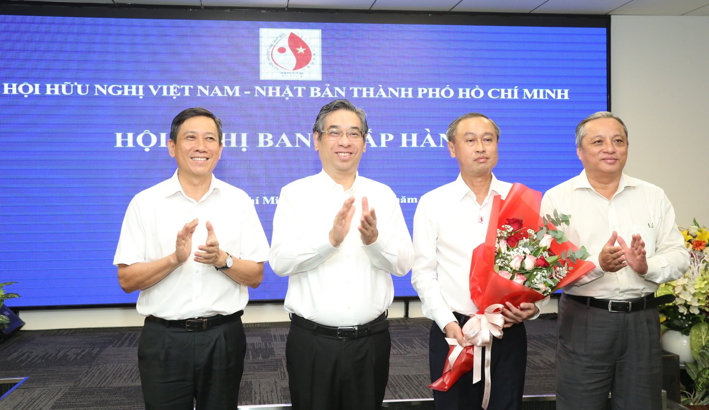 &Ocirc;ng Huỳnh Thanh Nh&acirc;n l&agrave;m Chủ tịch Hội Hữu nghị Việt Nam - Nhật Bản TP HCM- Ảnh 1.