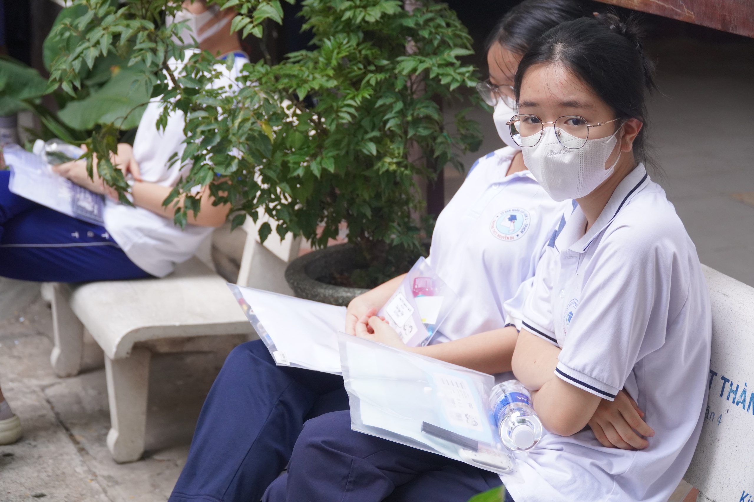 Những tình huống "thót tim" trước thi môn toán lớp 10 tại TP HCM- Ảnh 4.