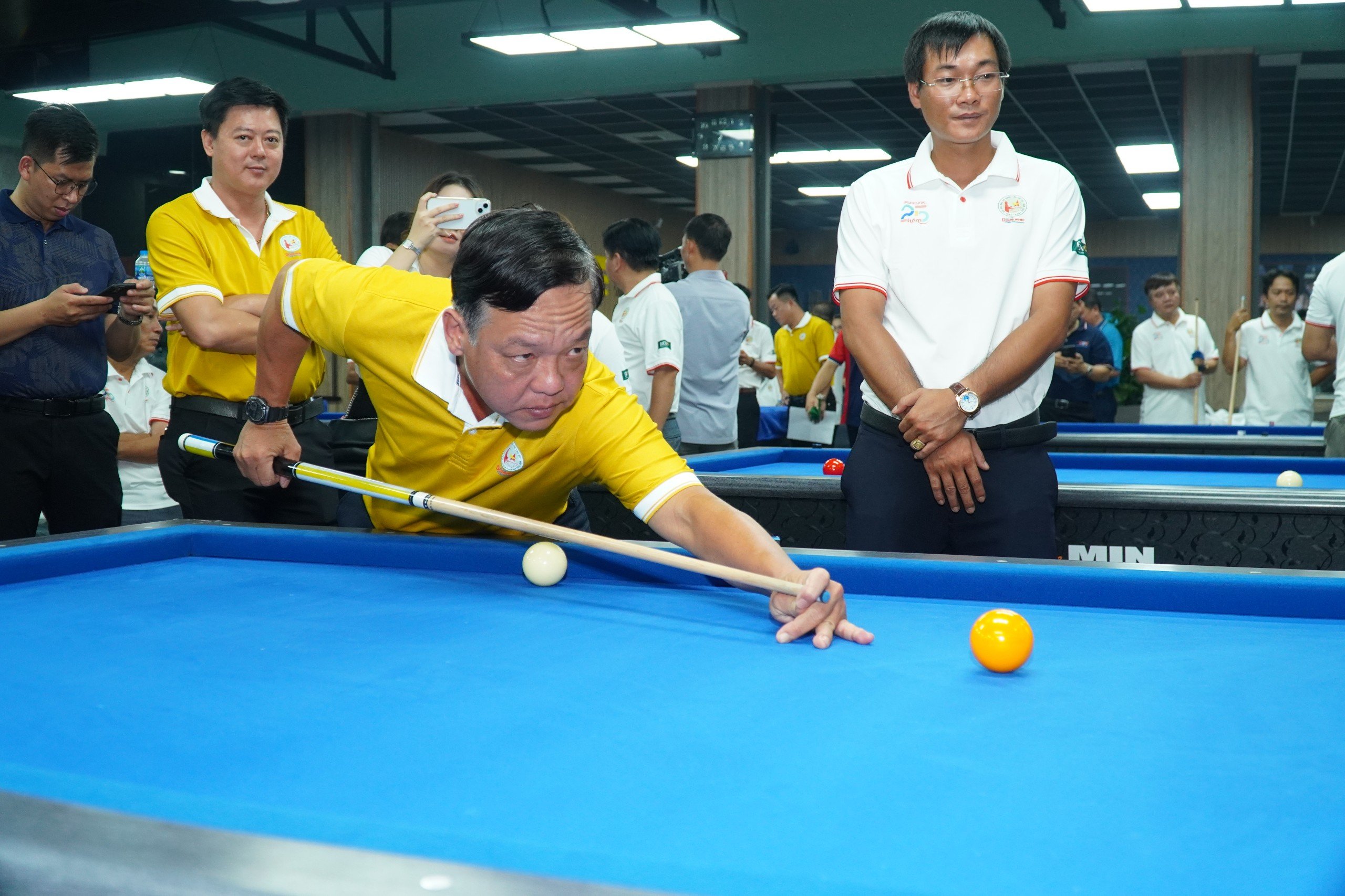 Hơn 100 cơ thủ tranh t&agrave;i tại Giải Billiards B&aacute;o ch&iacute; ĐBSCL- Ảnh 9.