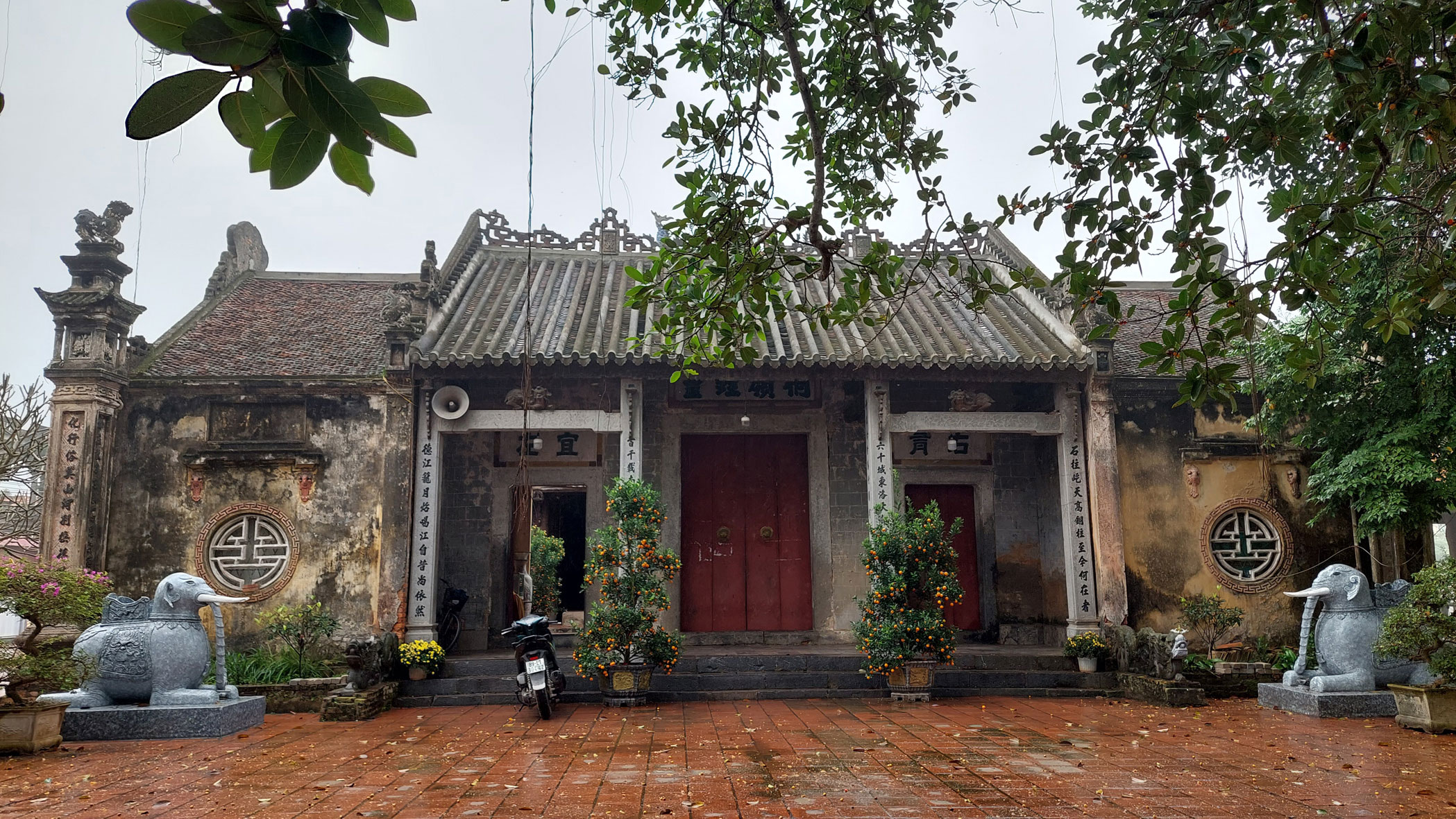 Đình Nôm - nơi thờ Đức thánh Tam Giang