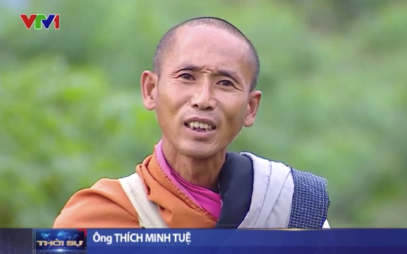 "Sư Thích Minh Tuệ" nói gì về việc tiếp tục bộ hành?