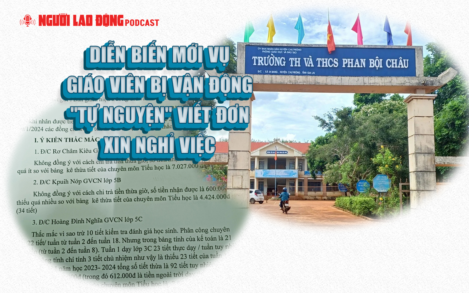 Diễn biến mới vụ giáo viên bị vận động "tự nguyện" viết đơn xin nghỉ việc
