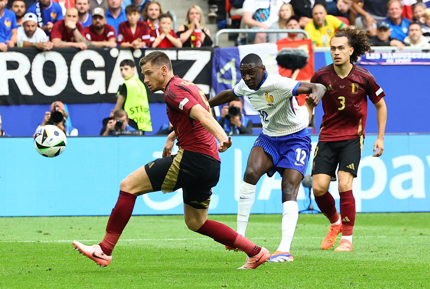 Euro 2024: Muani tỏa s&aacute;ng, Ph&aacute;p nhọc nhằn vượt Bỉ v&agrave;o tứ kết- Ảnh 3.
