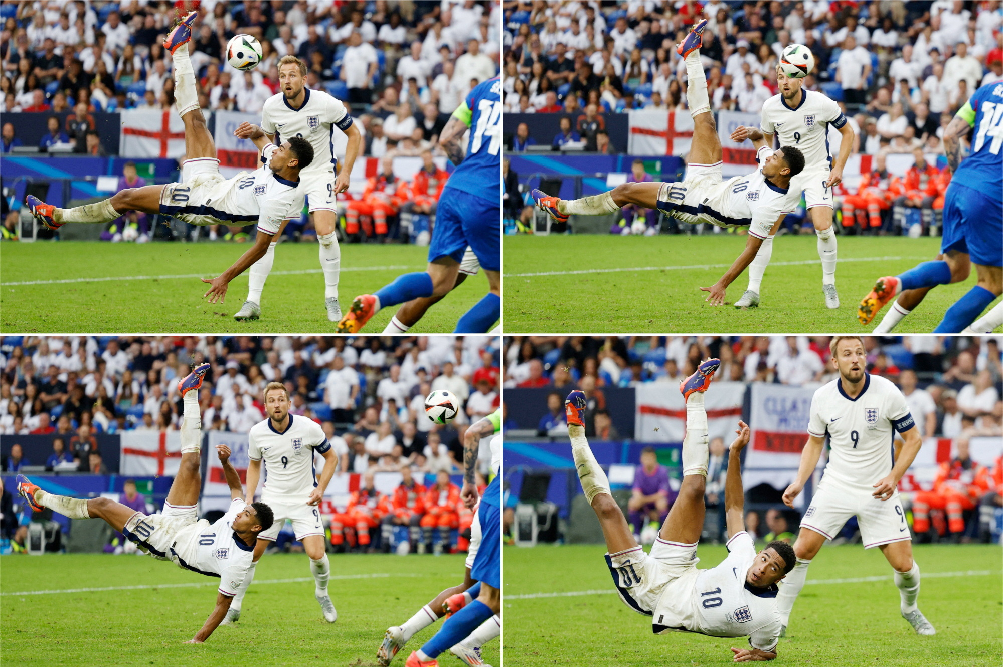 Euro 2024: Bellingham nhận mưa lời khen sau siêu phẩm cứu rỗi bóng đá Anh- Ảnh 2.