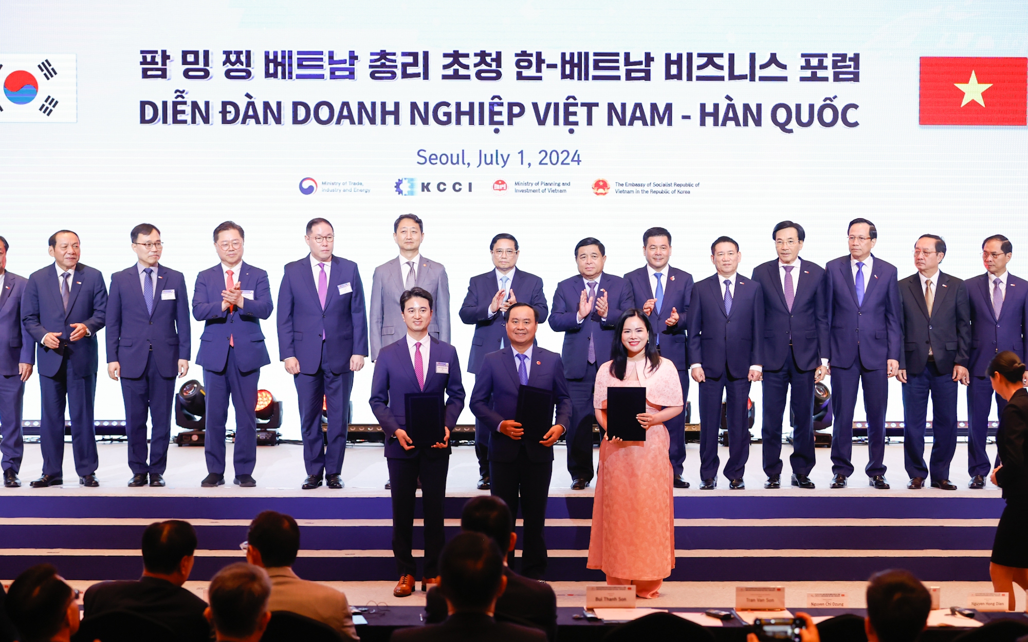 23 văn bản thỏa thuận hợp tác Việt Nam - Hàn Quốc