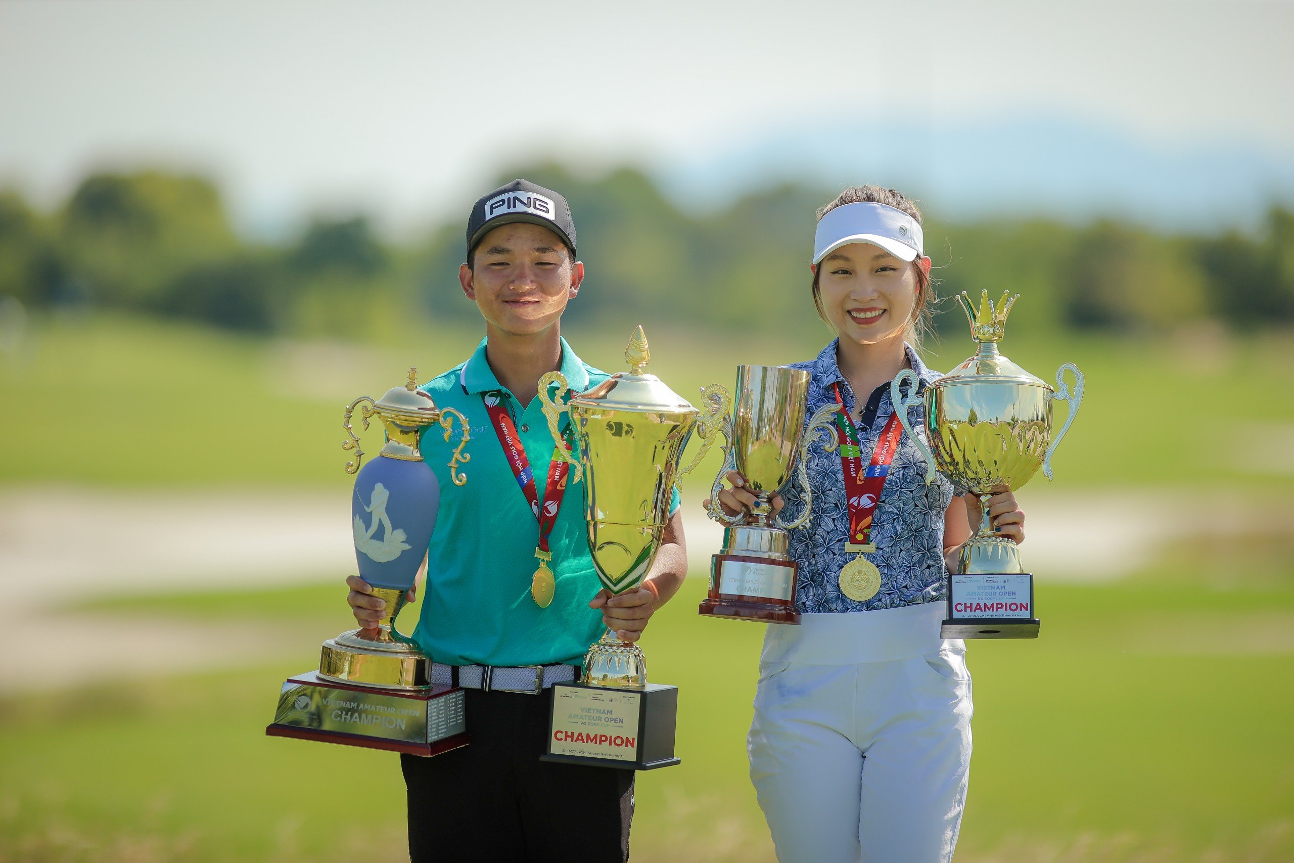 Nguyễn Anh Minh v&ocirc; địch Giải Golf nghiệp dư nam quốc gia mở rộng 2024- Ảnh 1.