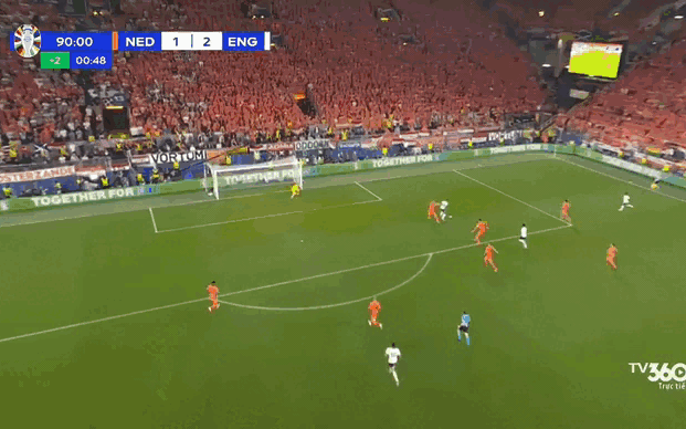 Clip Euro 2024: Xem Anh ghi b&agrave;n thắng ngược d&ograve;ng trước H&agrave; Lan