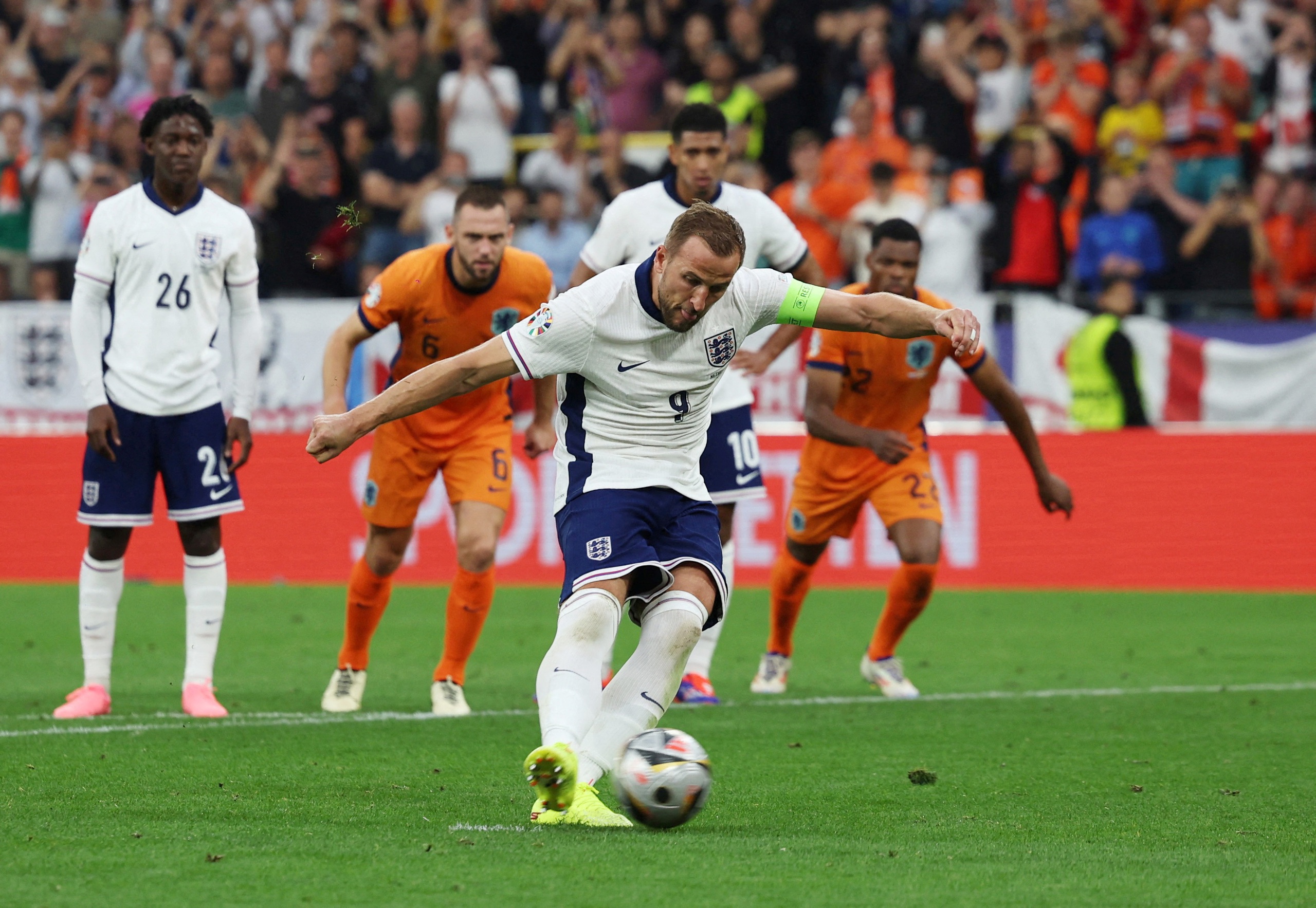 Watkins tỏa s&aacute;ng, tuyển Anh hạ H&agrave; Lan v&agrave;o chung kết Euro 2024- Ảnh 3.