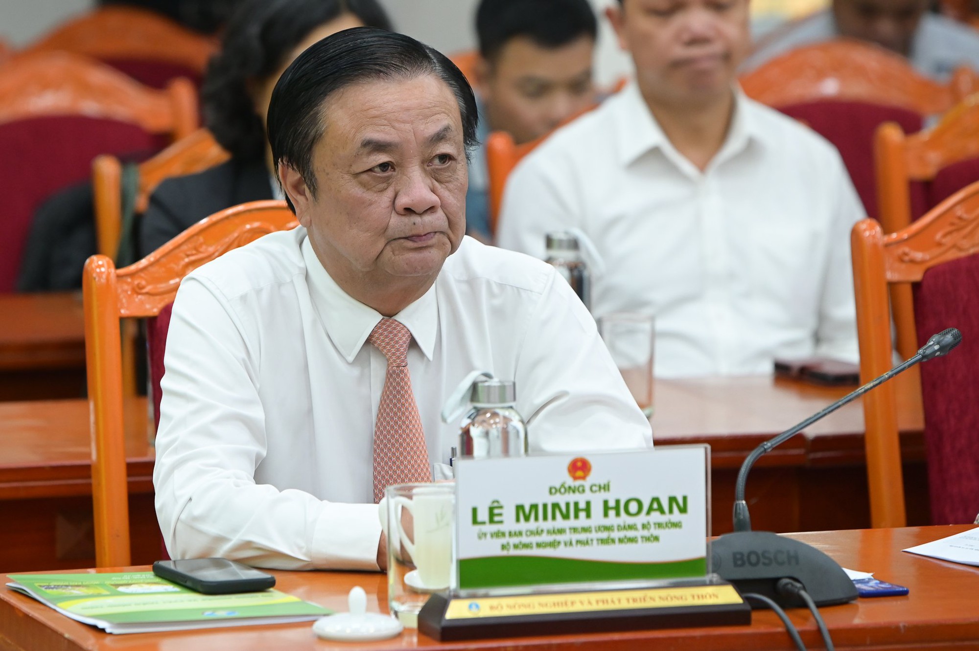 Bộ trưởng L&ecirc; Minh Hoan gửi gắm c&aacute;c nh&agrave; khoa học từ chuyện quả cam Mỹ để 6 th&aacute;ng chưa hỏng- Ảnh 1.