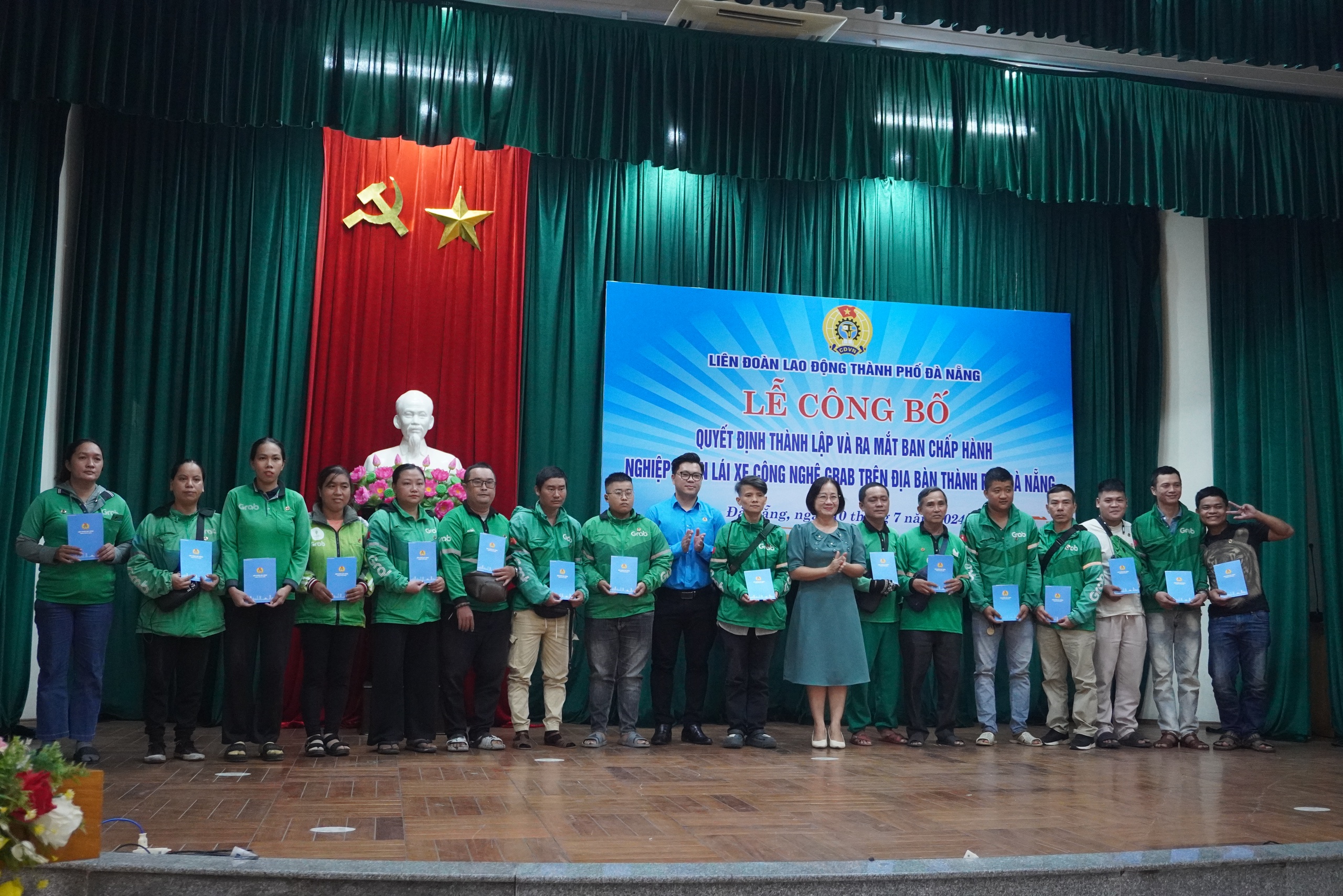 Th&agrave;nh lập Nghiệp đo&agrave;n l&aacute;i xe c&ocirc;ng nghệ - Grab đầu ti&ecirc;n tại Đ&agrave; Nẵng- Ảnh 2.