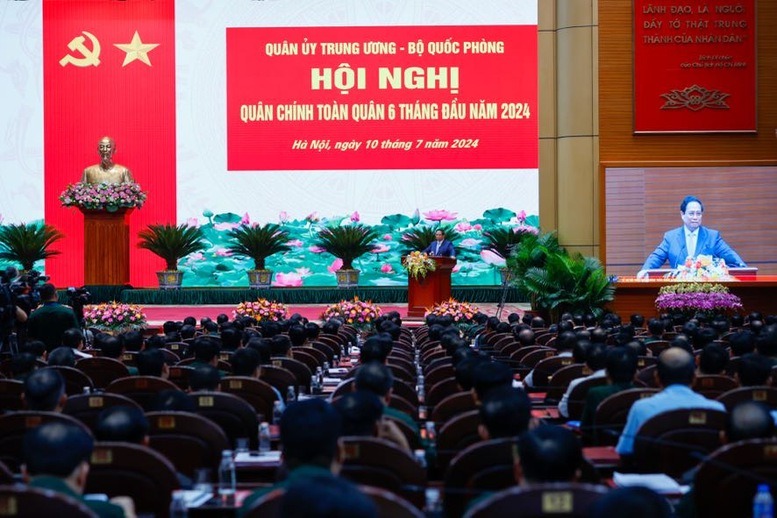 Thủ tướng nêu tinh thần "3 không" tại Hội nghị Quân chính toàn quân- Ảnh 1.