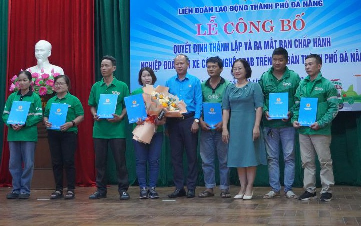 Thành lập Nghiệp đoàn lái xe công nghệ - Grab đầu tiên tại Đà Nẵng