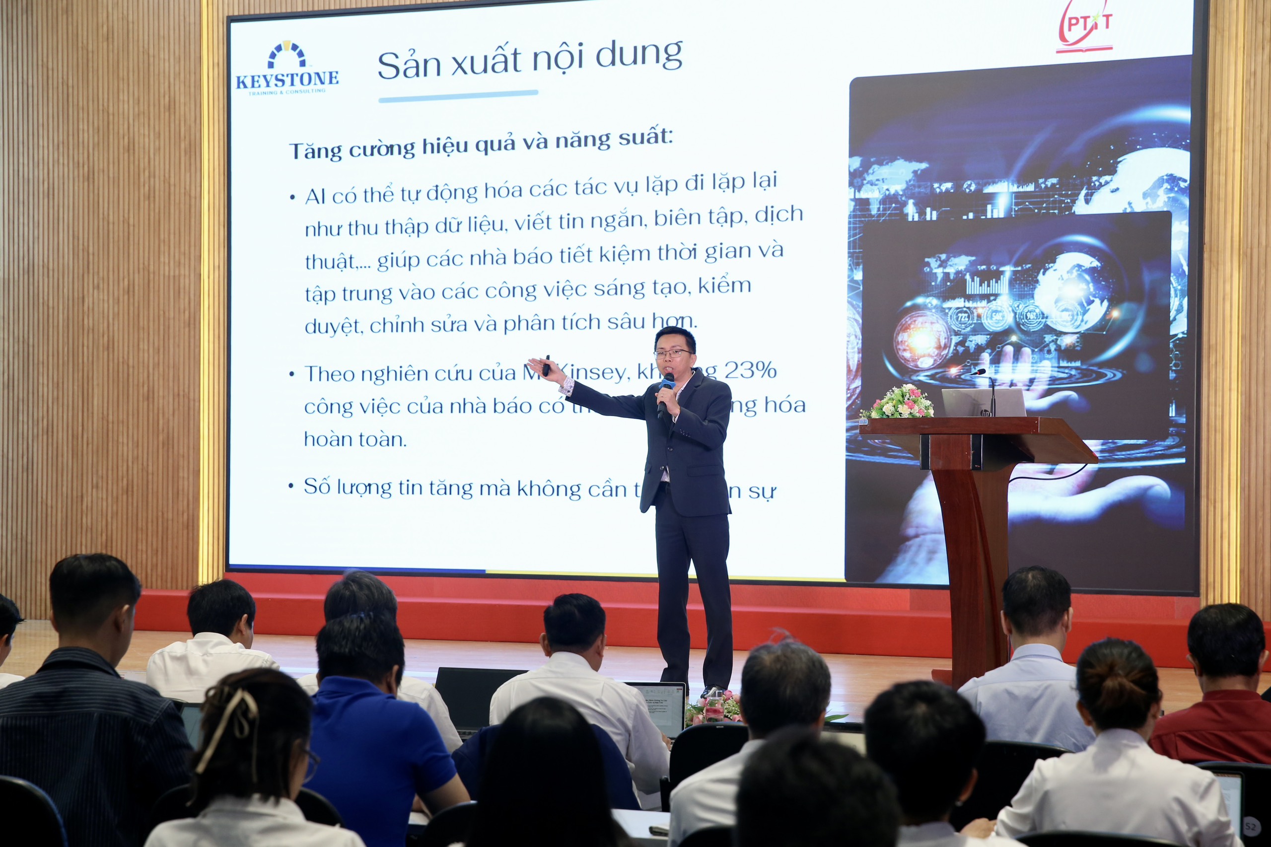 B&aacute;o Người Lao Động tổ chức tọa đ&agrave;m "AI &ndash; Động lực ph&aacute;t triển b&aacute;o ch&iacute; số"- Ảnh 1.