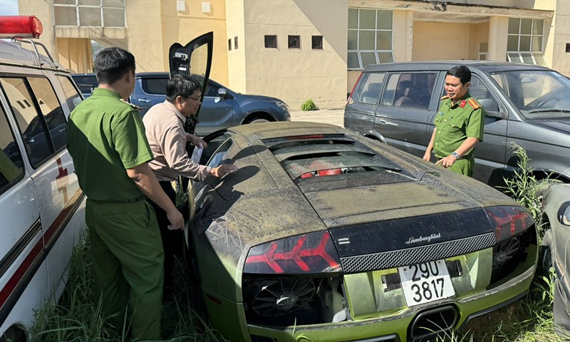 Số phận của 2 ''si&ecirc;u xe'' Lamborghini v&agrave; Mercedes - AMG G63 ở Quảng B&igrave;nh- Ảnh 2.
