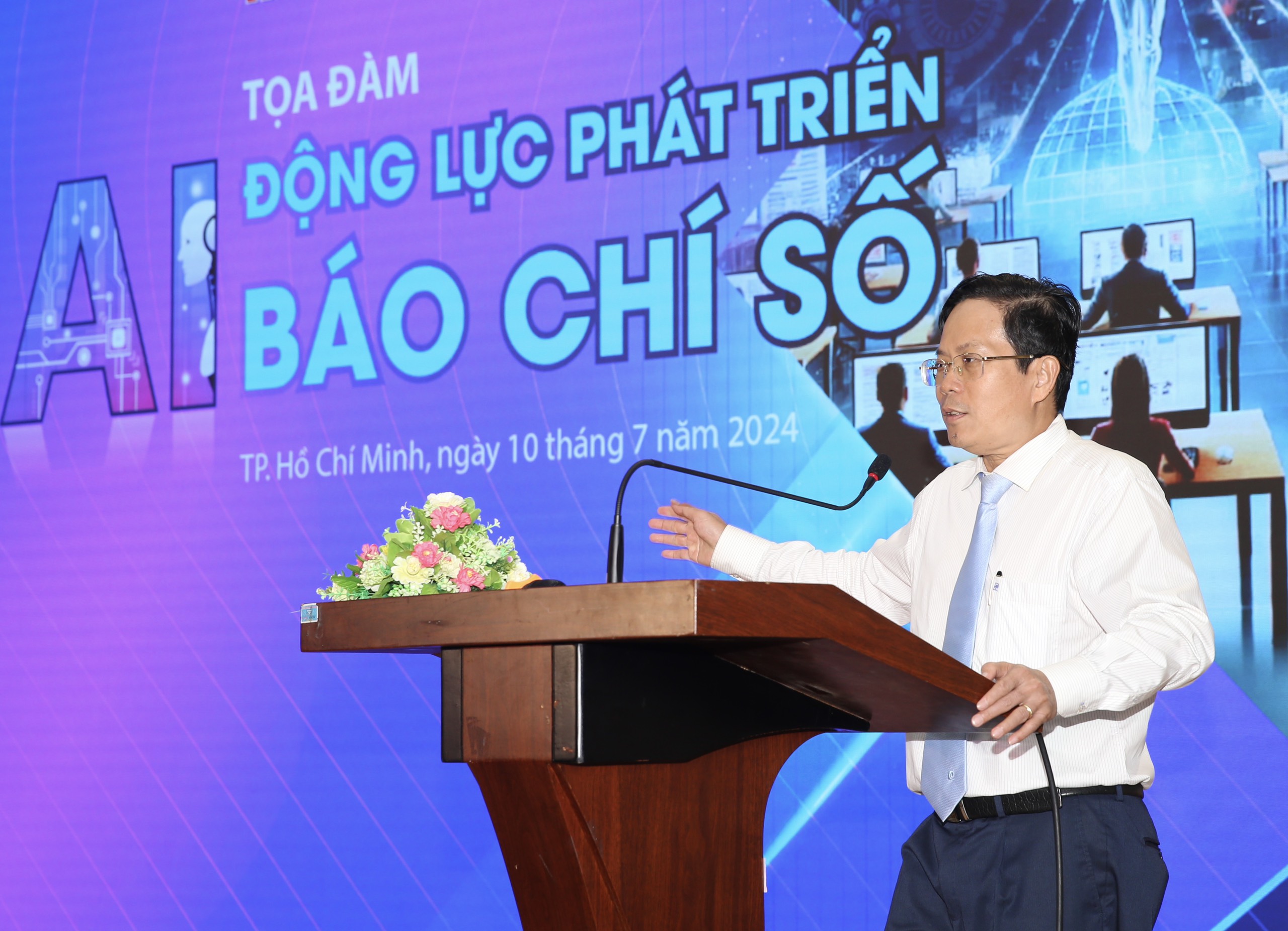 B&aacute;o Người Lao Động tổ chức tọa đ&agrave;m "AI &ndash; Động lực ph&aacute;t triển b&aacute;o ch&iacute; số"- Ảnh 6.