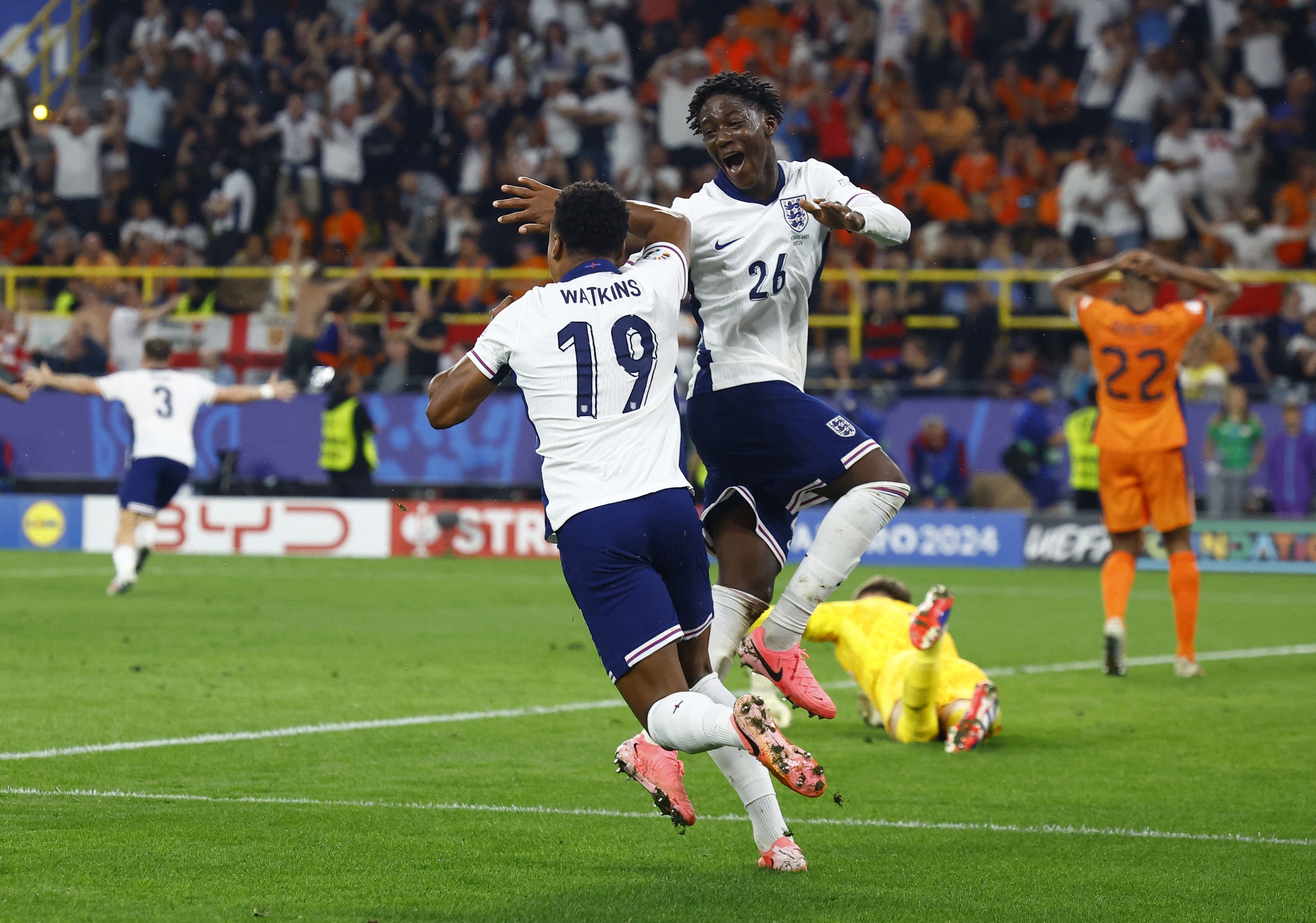 Những kỷ lục v&agrave; thống k&ecirc; n&oacute;ng sau trận Anh - H&agrave; Lan ở b&aacute;n kết Euro 2024- Ảnh 5.