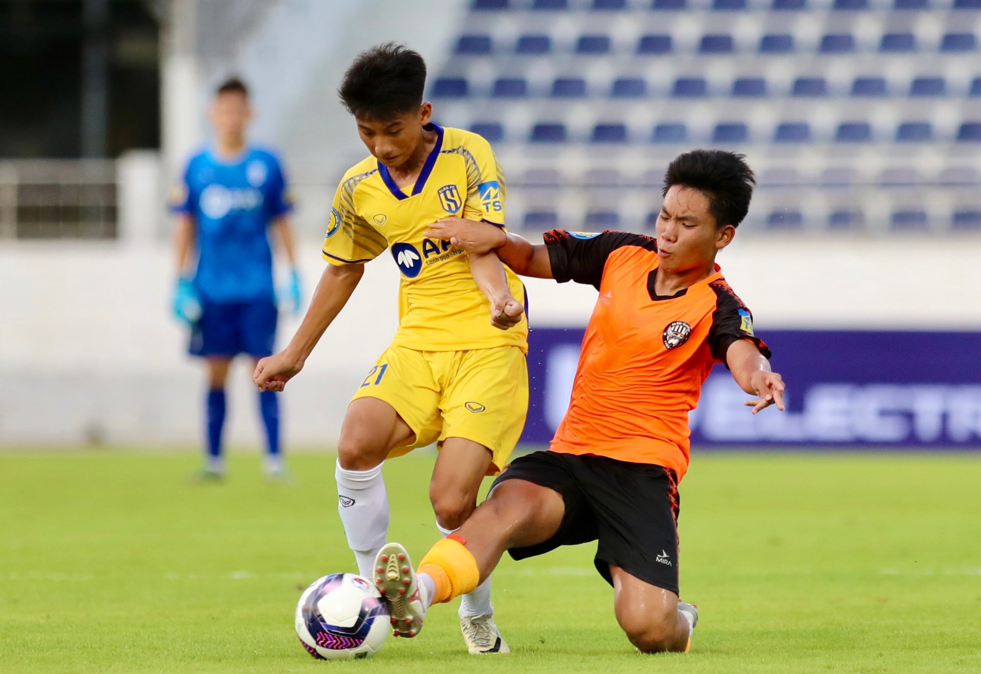 Chủ nh&agrave; B&agrave; Rịa - Vũng T&agrave;u khởi đầu thuận lợi tại giải U17 quốc gia- Ảnh 2.
