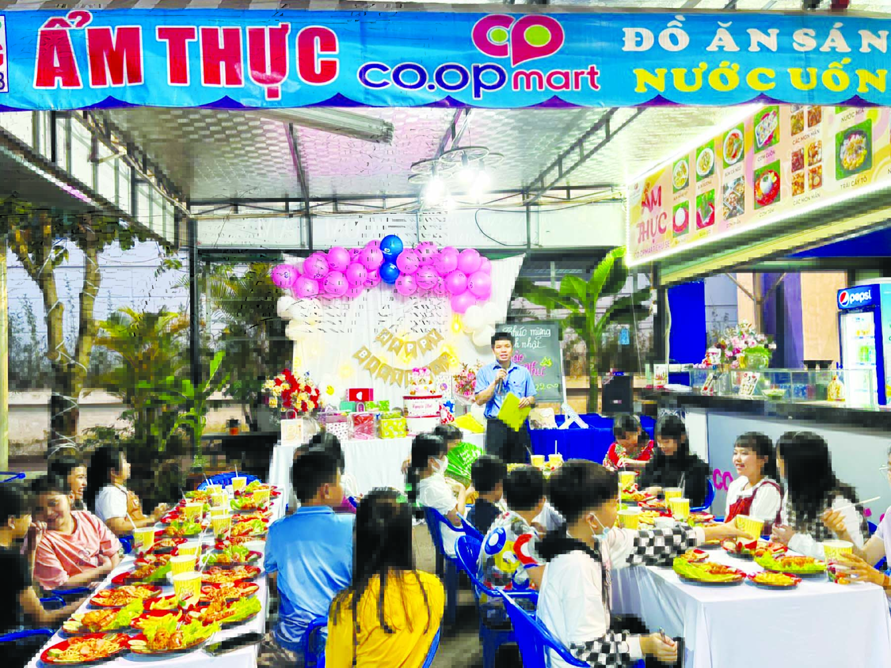 Co.op Party cung cấp dịch vụ tổ chức tiệc đi k&egrave;m