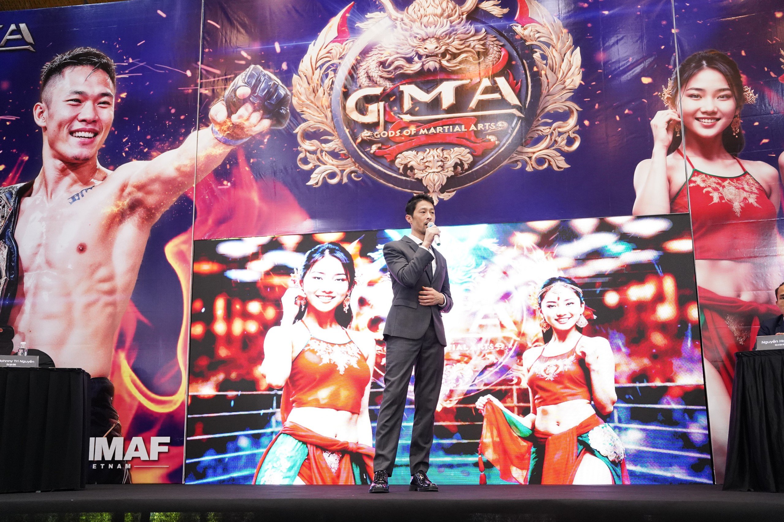 Johnny Trí Nguyễn ra mắt Giải MMA "Thần võ Việt Nam"- Ảnh 1.