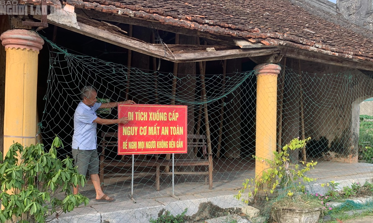 Đ&igrave;nh cổ gần 200 năm tuổi ở Thanh H&oacute;a sắp đổ sập v&igrave; chờ&hellip; tr&ugrave;ng tu- Ảnh 5.